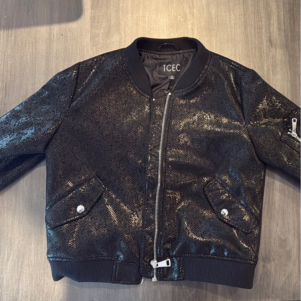 Black  Bomber Jacket